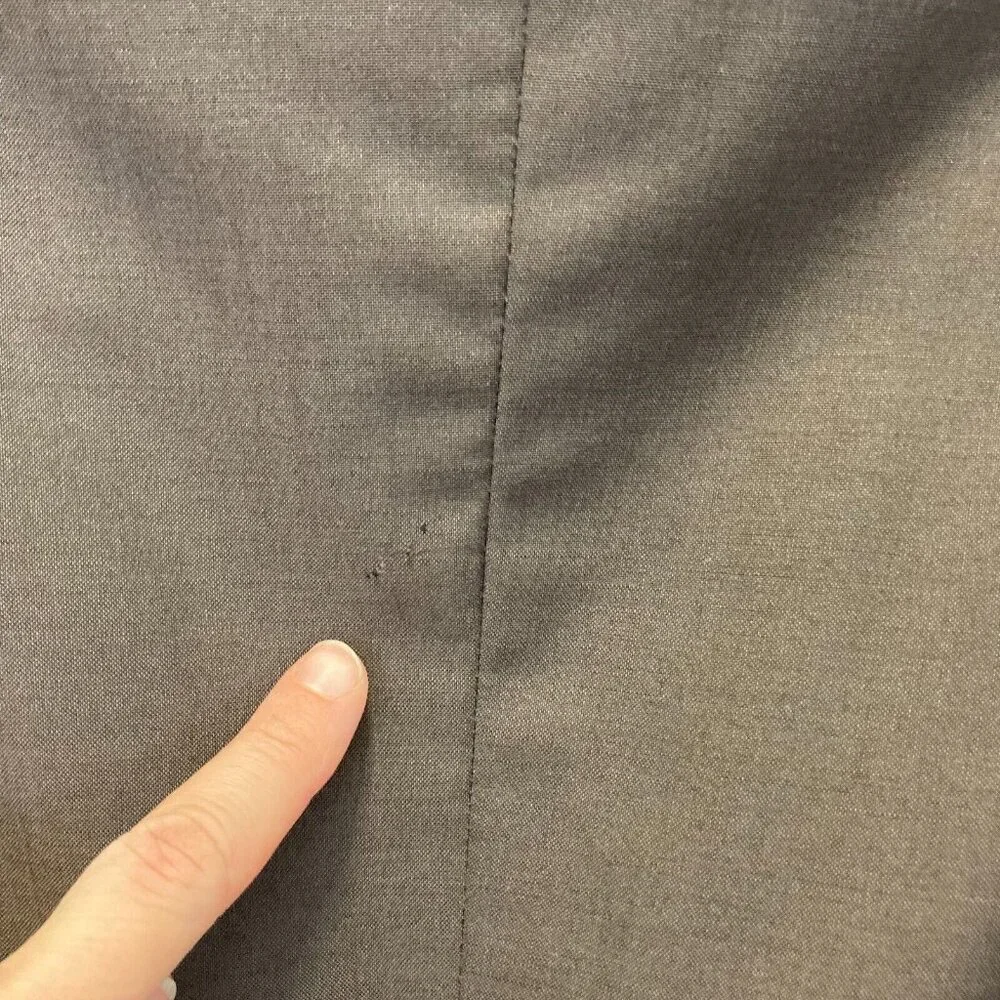 Valentino Wool Mohair‎ Blazer Mens Size 44 Sport Coat Brown Suit Jacket Formal